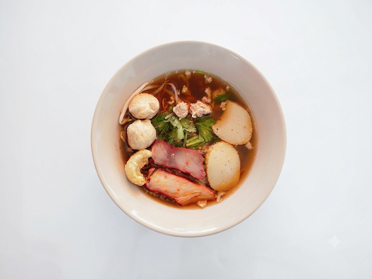 ก๋วยเตี๋ยวหมู น้ำใส