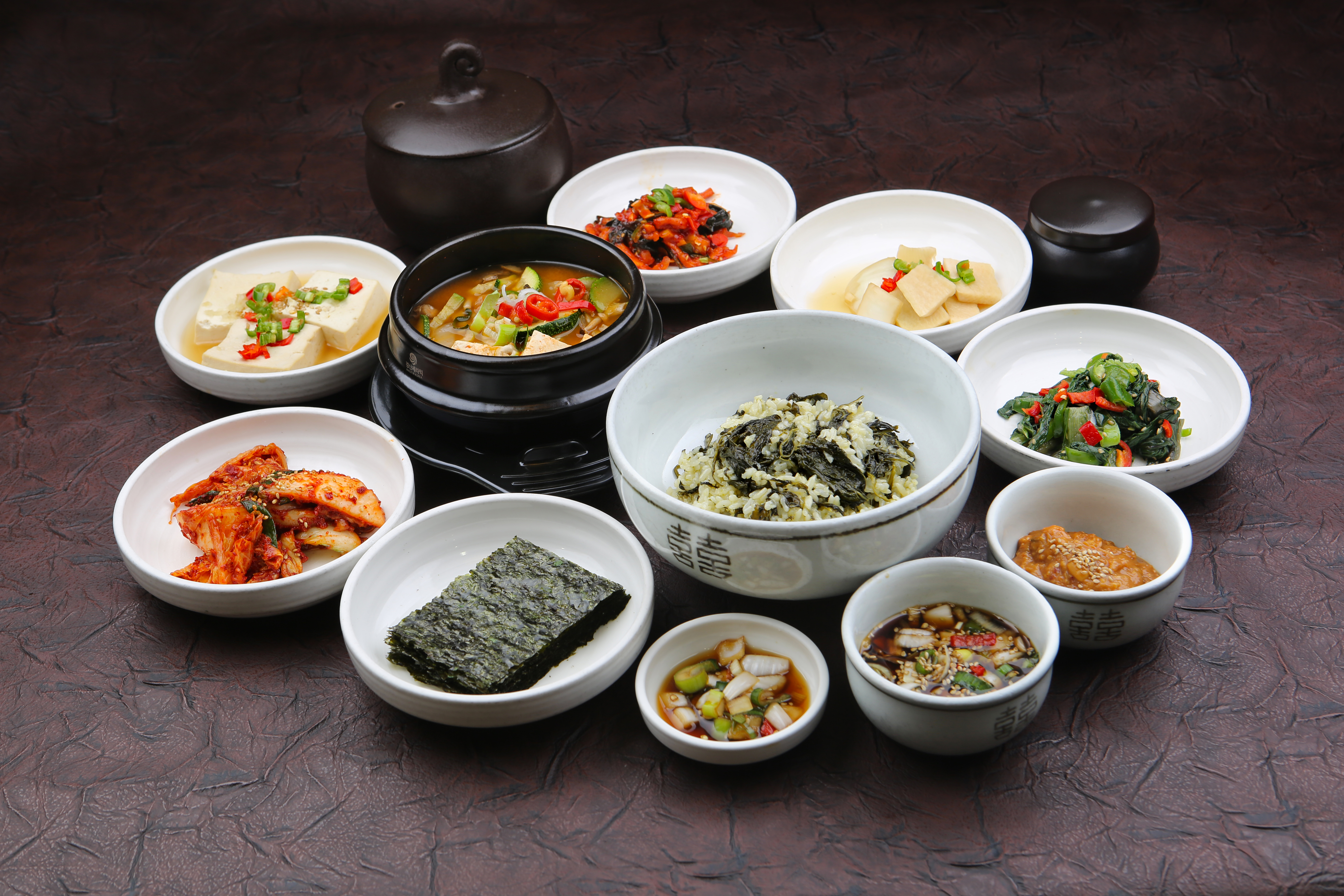 Gondeure-namul-bap(Thistle Rice)