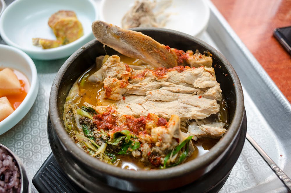 Pork & Rice Soup