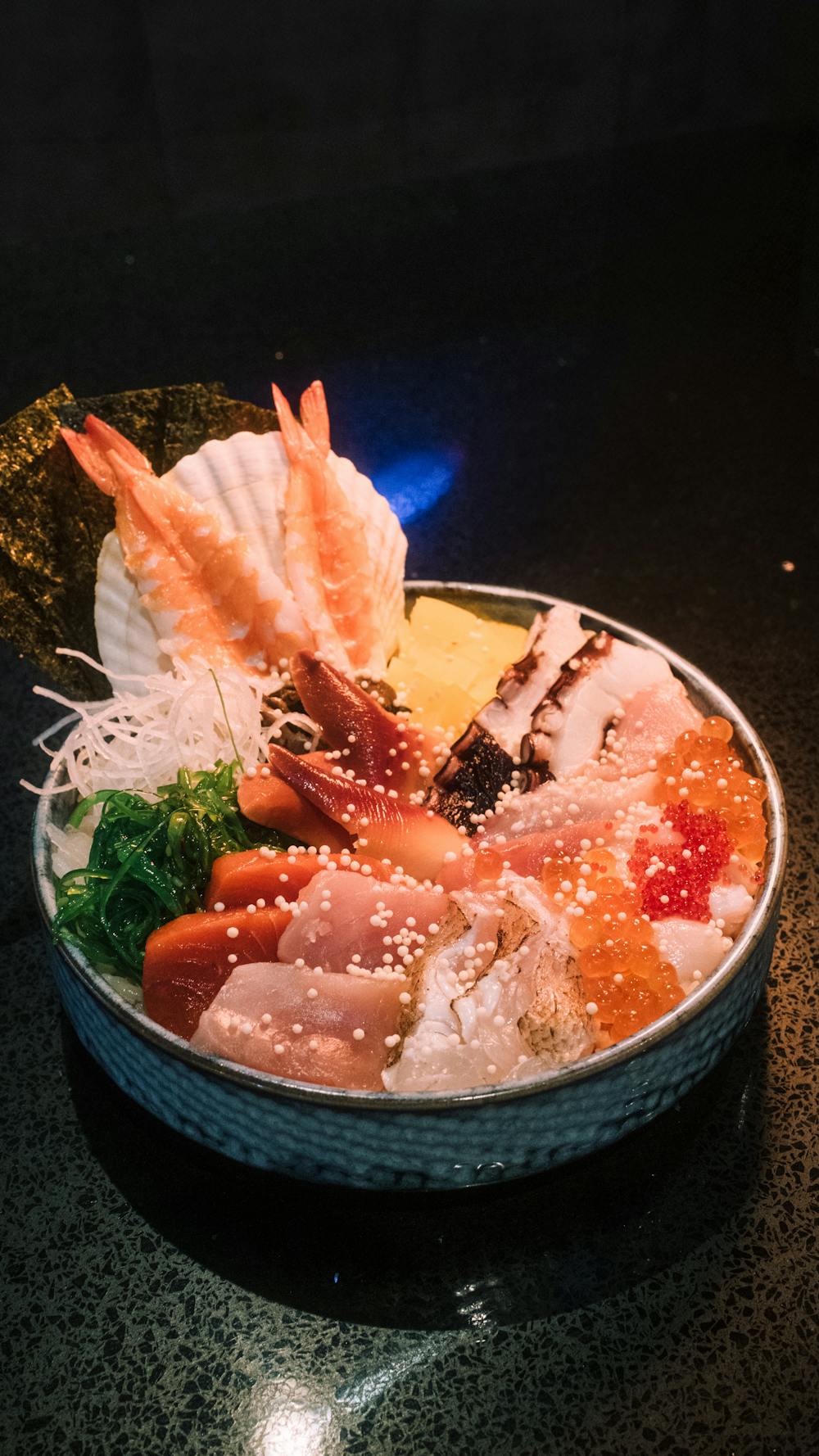 Kaisendon (Seafood Rice Bowl)